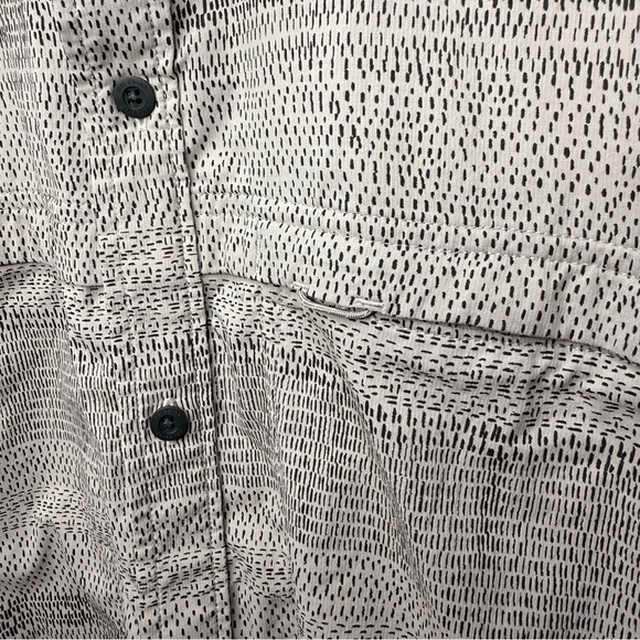 REI COOP Men’s Short Sleeved Button Down Hiking Shirt Gray and Black Size XL GUC - Picture 3 of 9